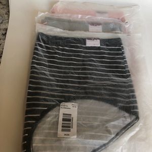 SET OF THREE CACIQUE COTTON FULL BRIEF PANTIES